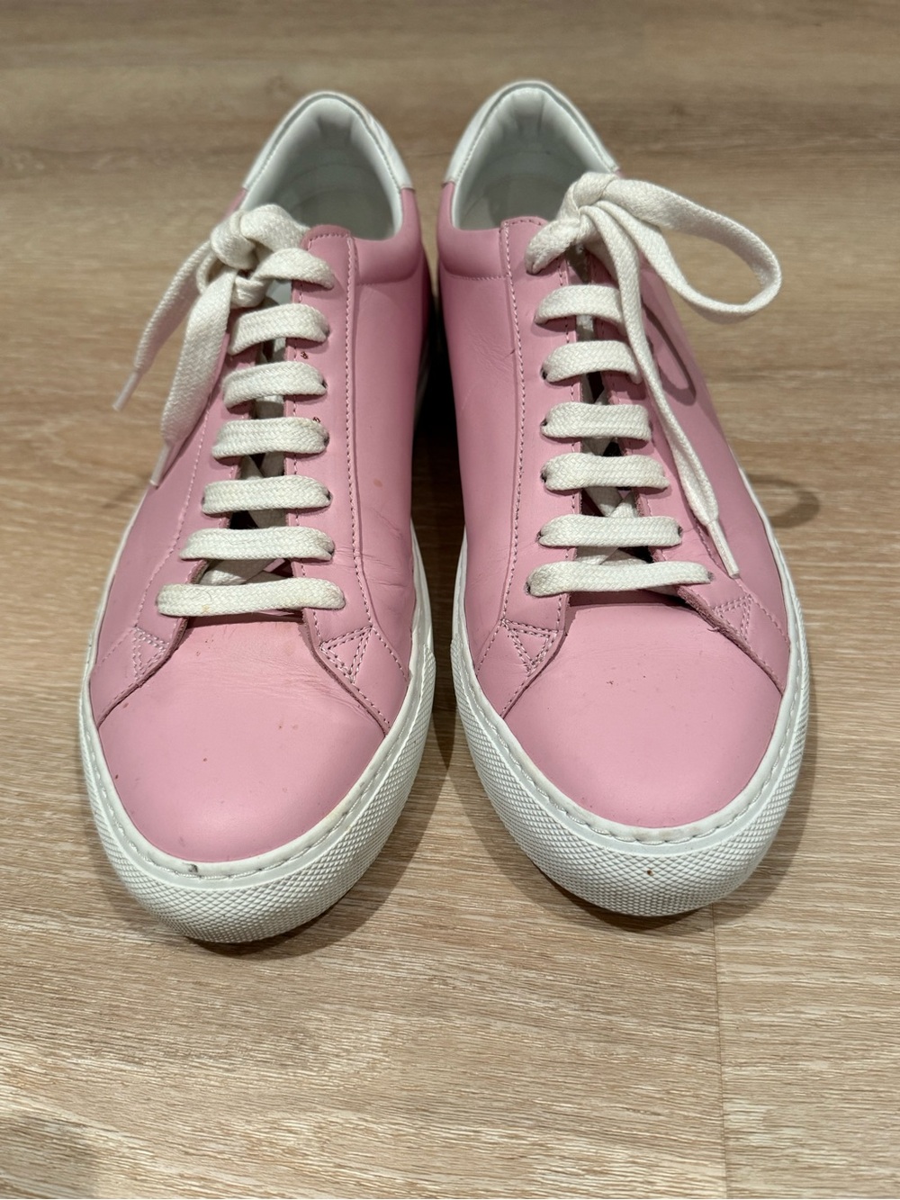 Givenchy Pink Leather Sneakers